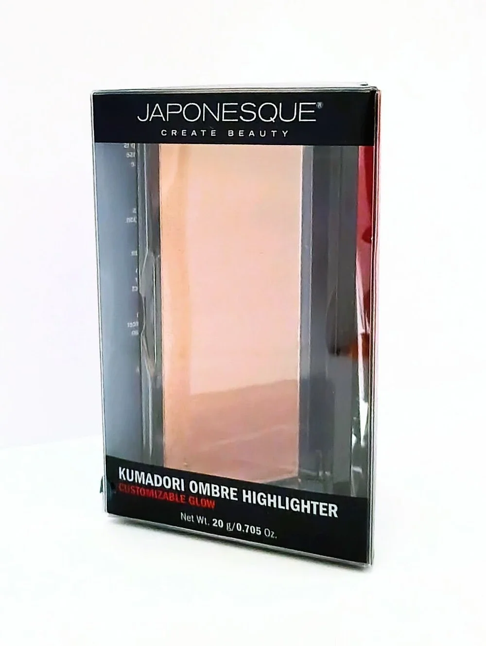 Japonesque Kumadori Ombre Highlighter Customizable Glow NIB